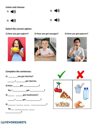 I have got-I haven't got