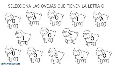 Selecciona la letra o