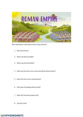 The Roman Empire