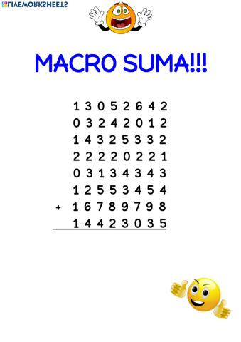 Macro suma