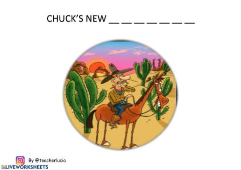 Chuck's new clothes