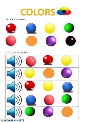 Los colores en inglés