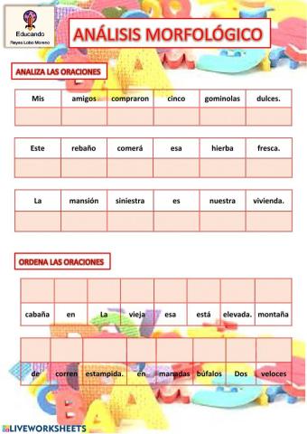 Análisis morfológico