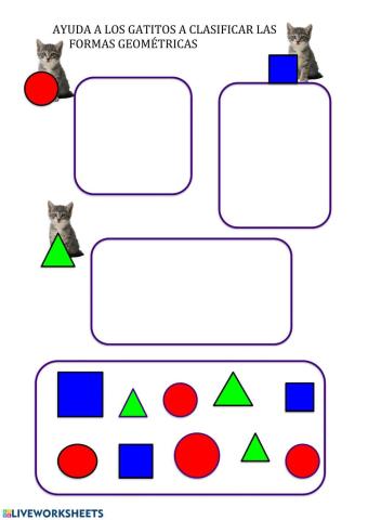 CLASIFICAR FORMAS GEOMÉTRICAS