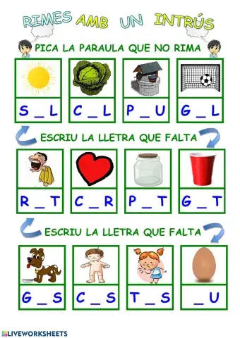 Rimes amb un intrús