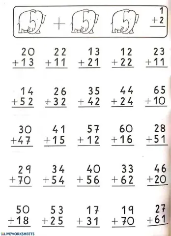 Elige el resultado correcto de la Suma