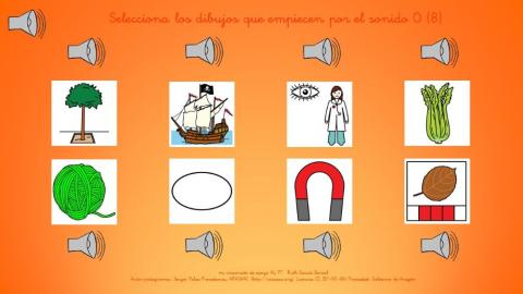 Jugamos con el sonido O 8