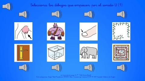 Jugamos con el sonido U 1