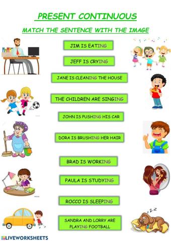 Present contunuous tense