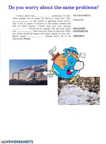 Do you worry about the same problems?