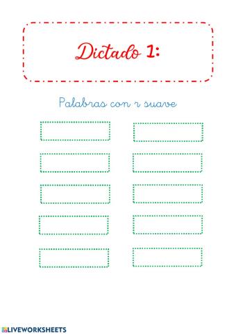 Dictado 1