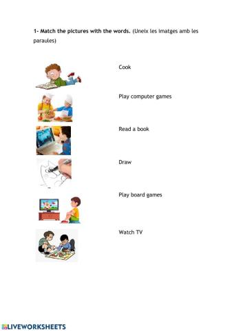 What do you do at home?