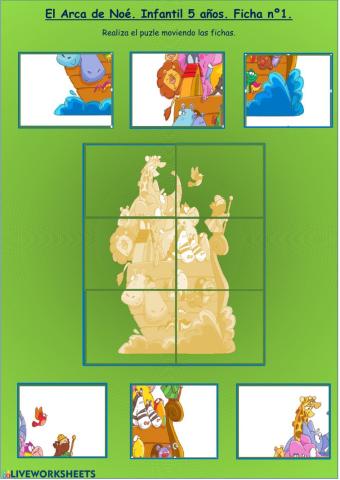 El Arca de Noé Infantil 5 años.Tierno Galván.