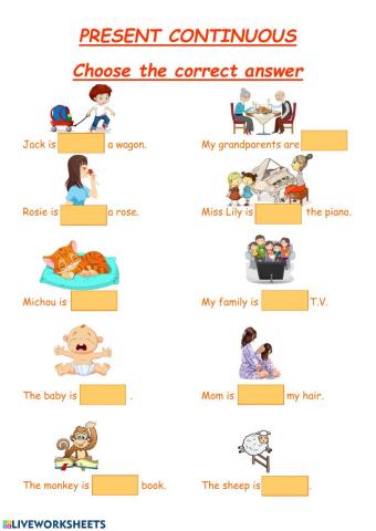 Present contunuous tense