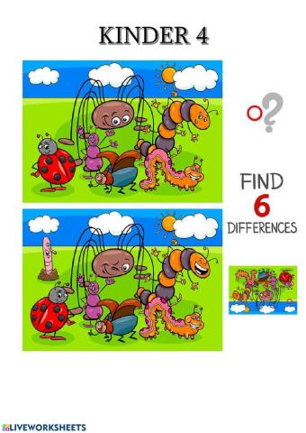 Find the 6 Differences