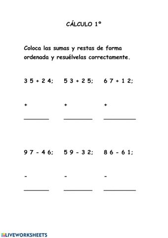 Cálculo 1º