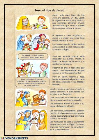 José,el hijo de Jacob 2º