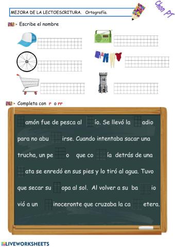 Ortografía r-rr
