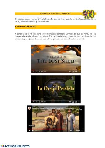 Paràbola de l'Ovella perduda