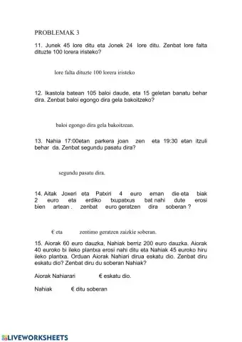 Problemak 3