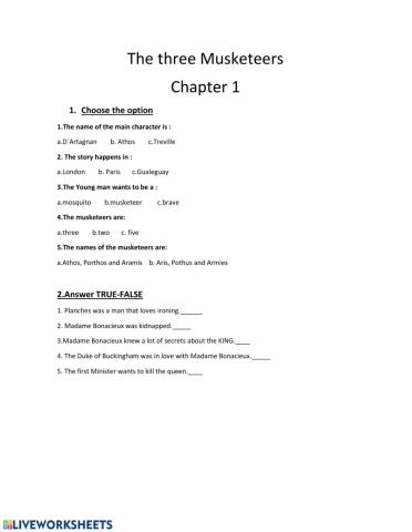 The Three Musketeers