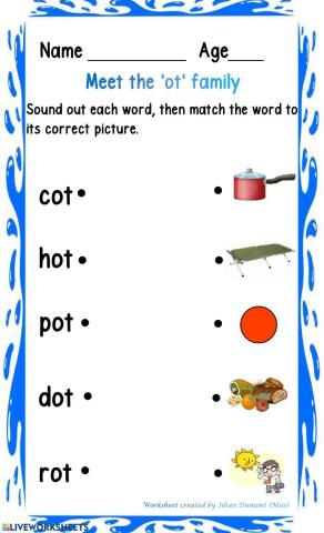 Meet the 'ot' Family