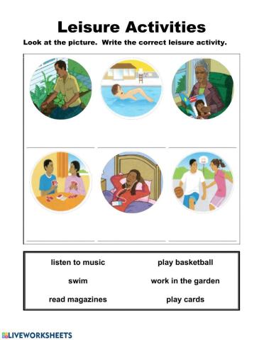 Leisure Activities 1