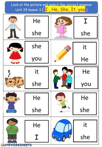 Pronouns