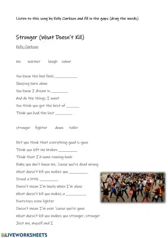 Stronger by Kelly Clarkson