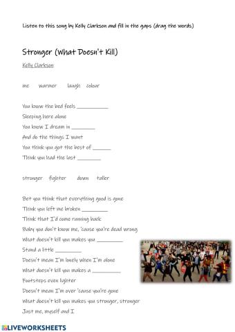 Stronger by Kelly Clarkson