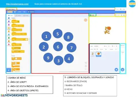 Escenario de Scratch