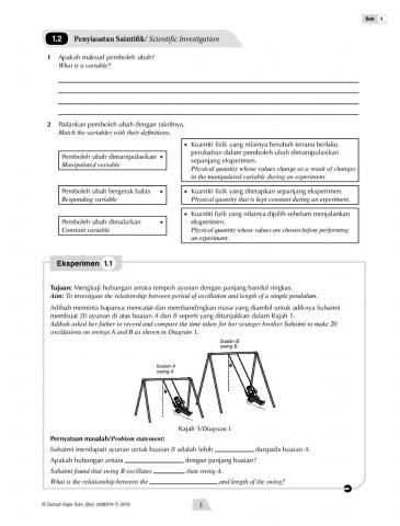 1.2 Penyiasatan Sainstifik (Soalan 1-2)