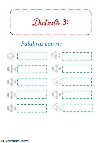 Dictado 3
