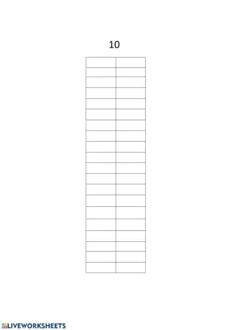 Descomposicion del 10