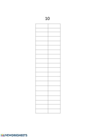 Descomposicion del 10