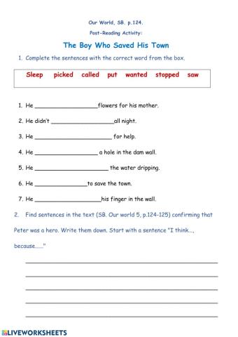 The Boy Who Saved His Town