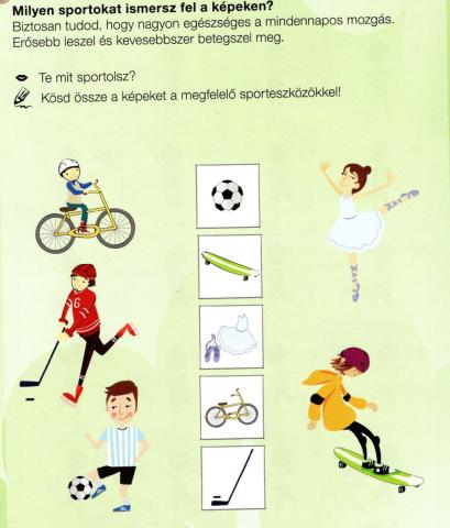 Sportok és sporteszközök 1