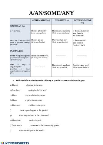 A-an-some-any