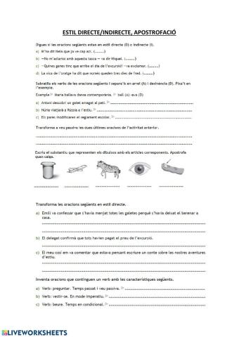 Estil directe-indirecte