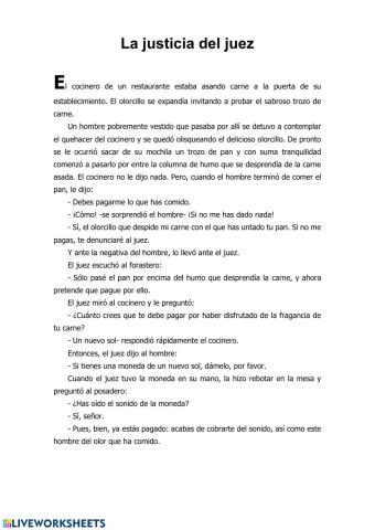 Comprensión lectora