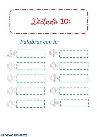Dictado 10
