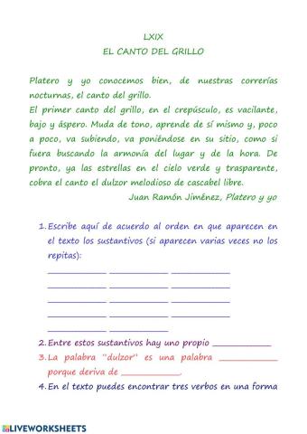 Repaso morfología-Platero