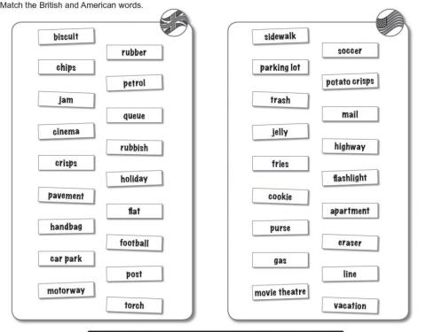 British and American English