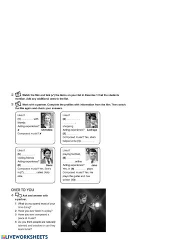 Prepare 7 Unit 01 video Creative minds