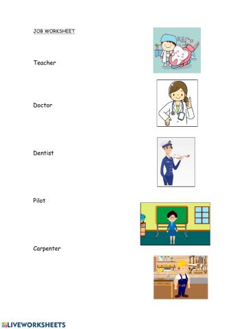Job worksheet