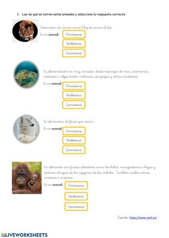 Alimentación de animales