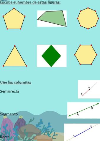 Examen geometría 4º