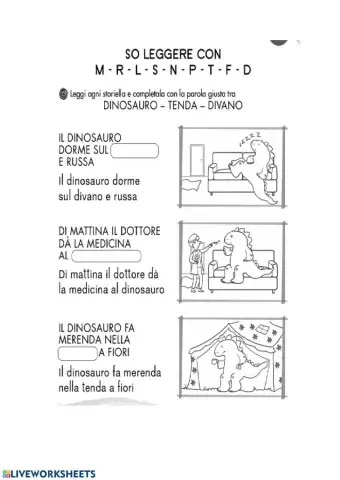 So leggere con M-R-L-S-N-P-T-F-D