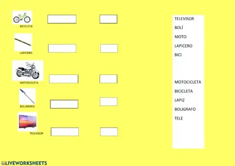 Palabras largas y cortas