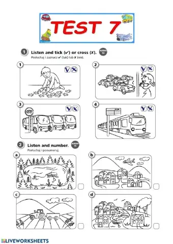 Test 7 landscape and transport